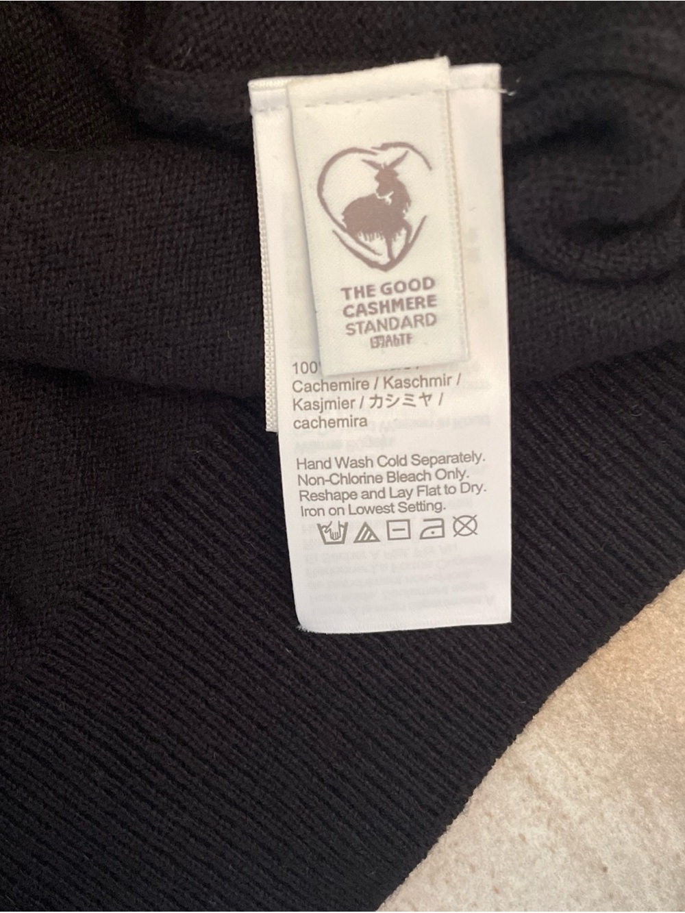 NWT J. CREW Cashmere Crewneck Sweater Black Men’s Size XL-T $158 Preppy - Picture 9 of 11
